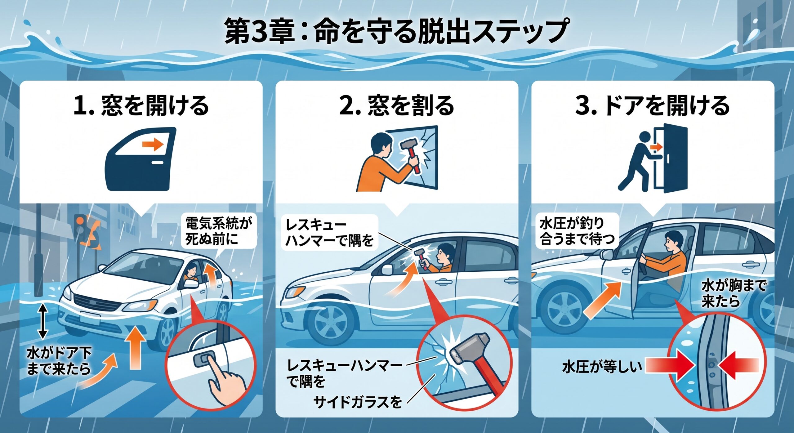 危険を察知する